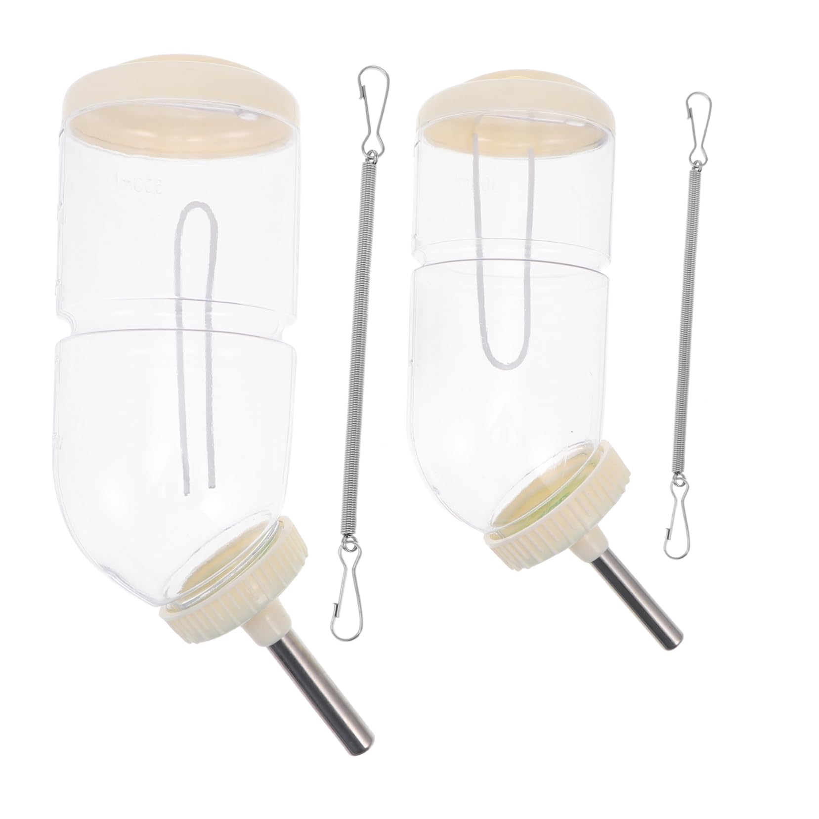 HEMOTON Water Bottle Leakproof Pet Water Dispenser Easy to Install for Rabbits Chinchillas Guinea Pigs