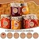 DOUSELLA 600 Stück Marmeladen Aufkleber Etiketten Kraftpaier Klebeetiketten zum beschriften Selbstklebend Marmelade Handmade Marmeladenglas Sticker für Backen Geschenktüten Flasche