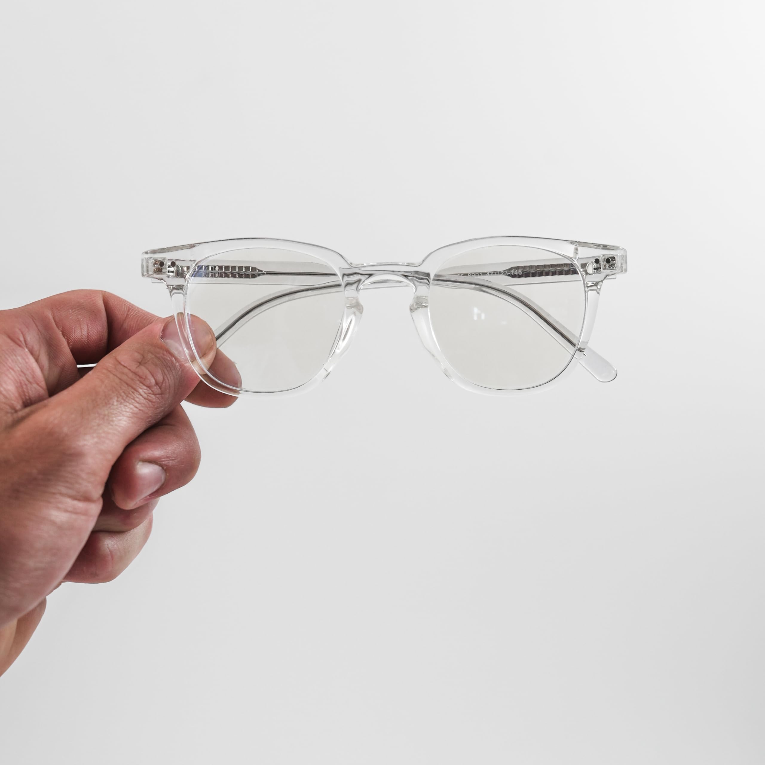 HAKD Blaulichtbrille - Klare Gläser für Bildschirmanwendung, Unisex Computerbrille