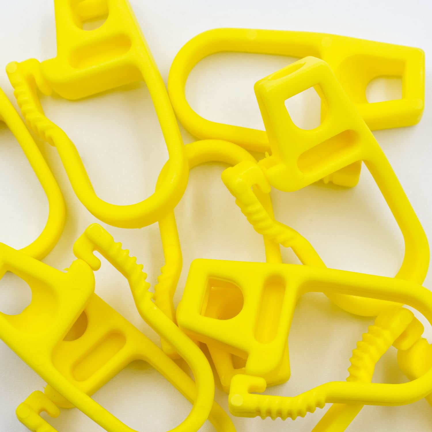 Ganchos de plástico Kombi de 8 mm para reparar cuerdas elásticas de lonas sin herramientas