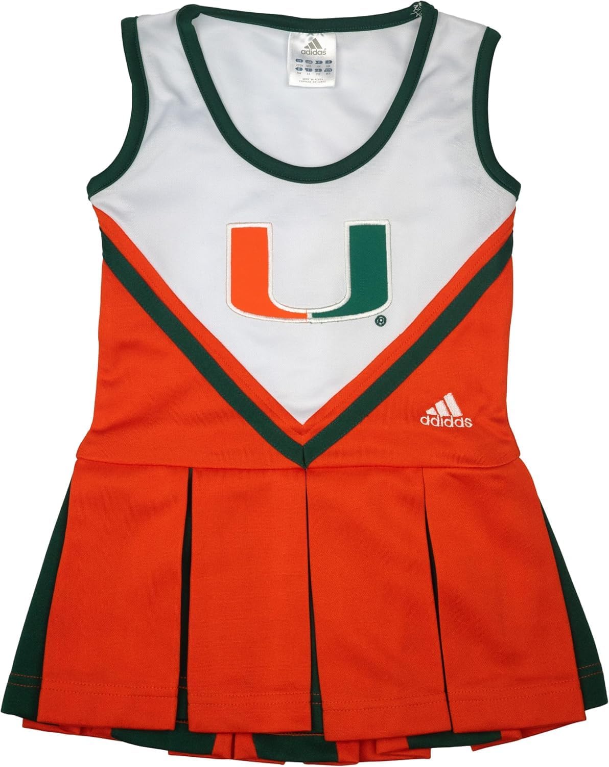 Miami Hurricanes Girls Infant Cheer Jumper Dress