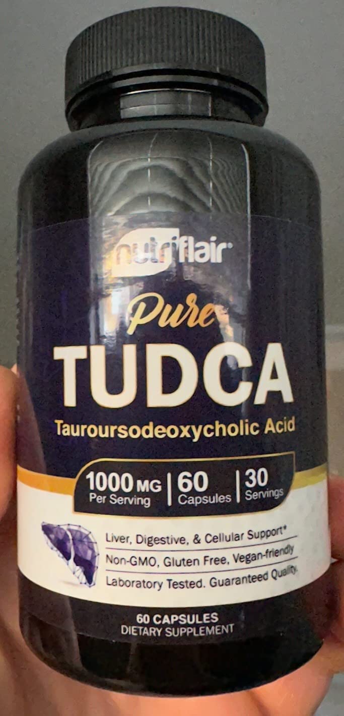 HUMANX TUDCA+ 1000mg Bile Salts Liver Support Supplement, Liver and Gallbladder Cleanse Supplement - Vegan, Non GMO - USA Made Easy to Swallow Capsules - Tauroursodeoxycholic Acid Supplements