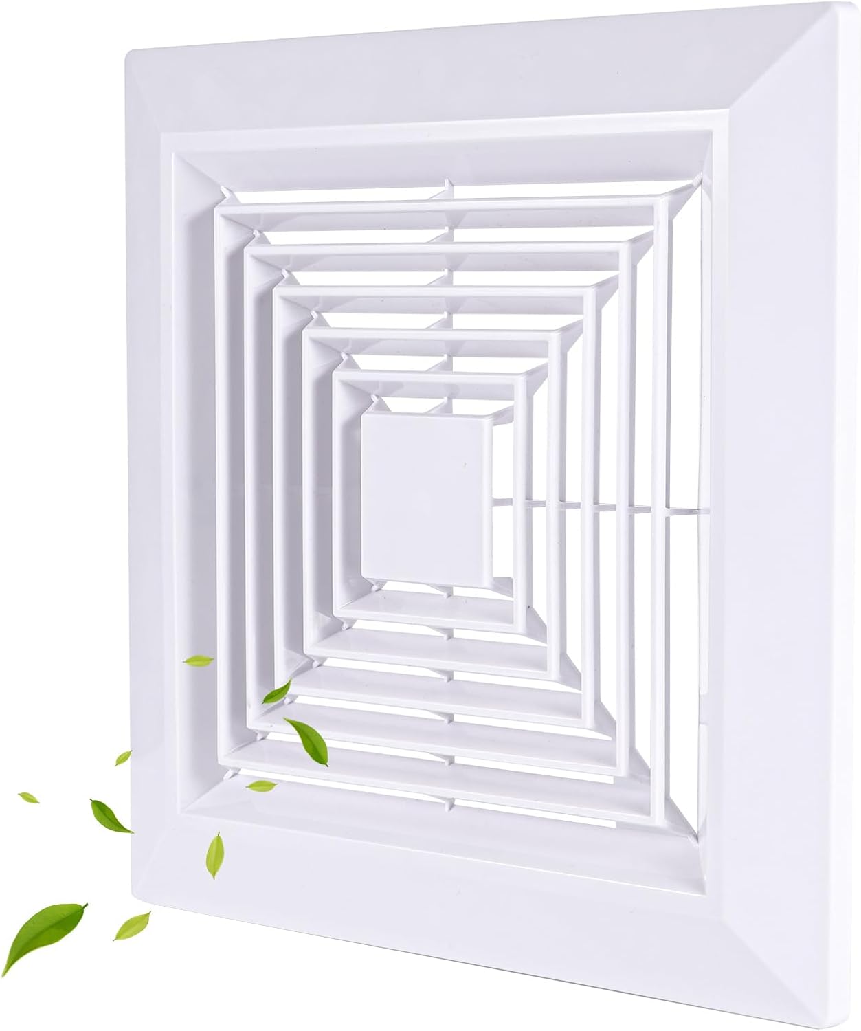 Amazon.com: Gosknor Bathroom Exhaust Fan Cover, 9x9 Inch Square Ceiling ...