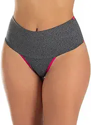 Kit 5 Calcinhas Fitness Alta Compressão Para Barriga - EL Eva Lingerie