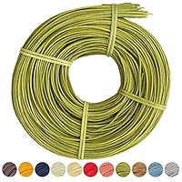 famos Peddigrohr/Flechtmaterial 2 mm/ca. 250g (olivgrün)