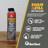 Vista 3 de Red Devil 0921 Foam & Fill Foam Gun Cleaner, Transparente