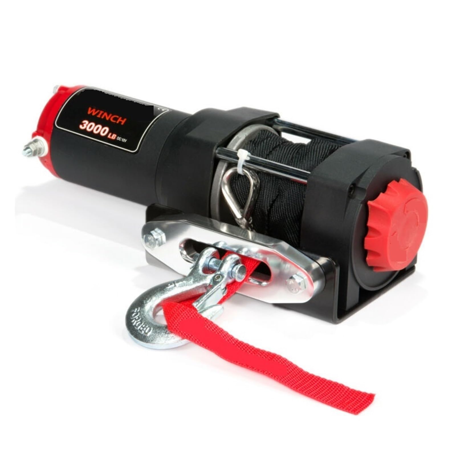Cabrestante Eléctrico ATV For Coche Todoterreno De 3000LB Y 12V Con Control Remoto Inalámbrico