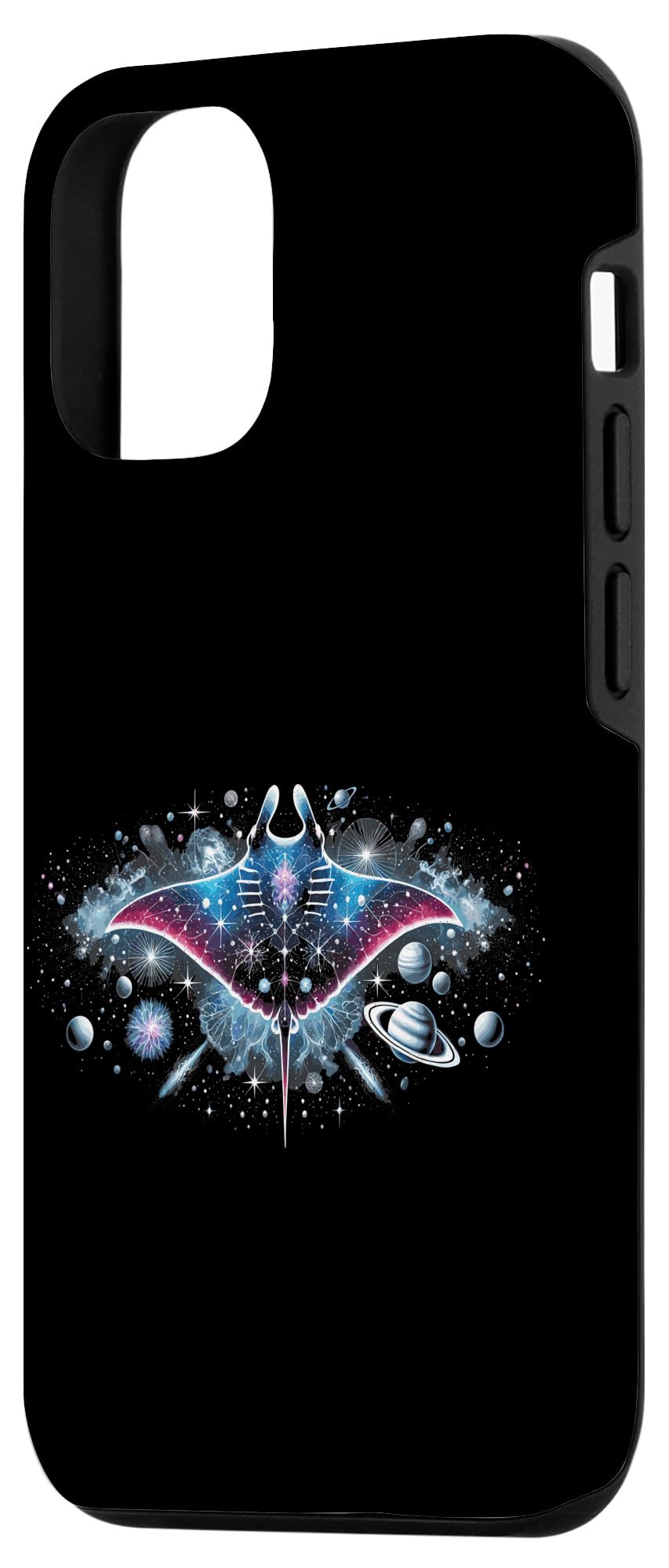 iPhone 12/12 Pro Majestic Manta Ray Marine Biology Ocean Explorer Diving Case - Image 2