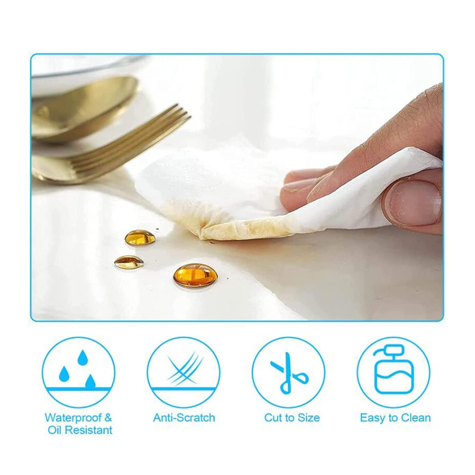 C - Funda protectora de vinilo para pasillos, 1,5 mm de grosor, antideslizante, resistente al desgaste, para oficina, hogar y zonas de alto tráfico