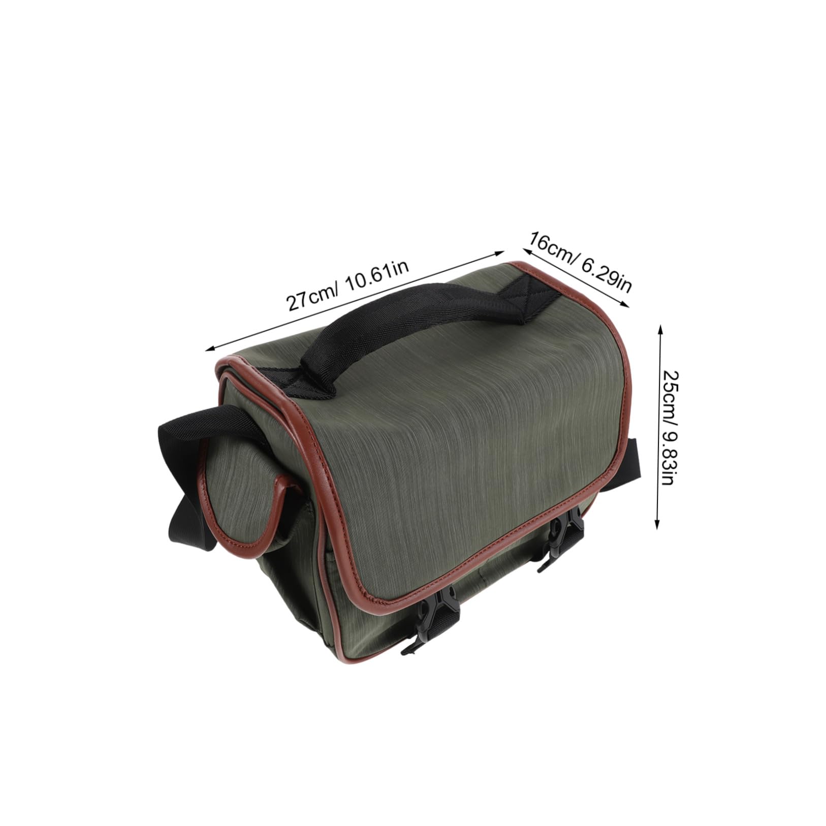 Borsa per Fotocamera, Custodia Macchina Fotografica, Borsa Tracolla a Mano in Nylon, con Scomparti Interni, per Viaggio e Fotografia, per Attrezzatura Fotografica