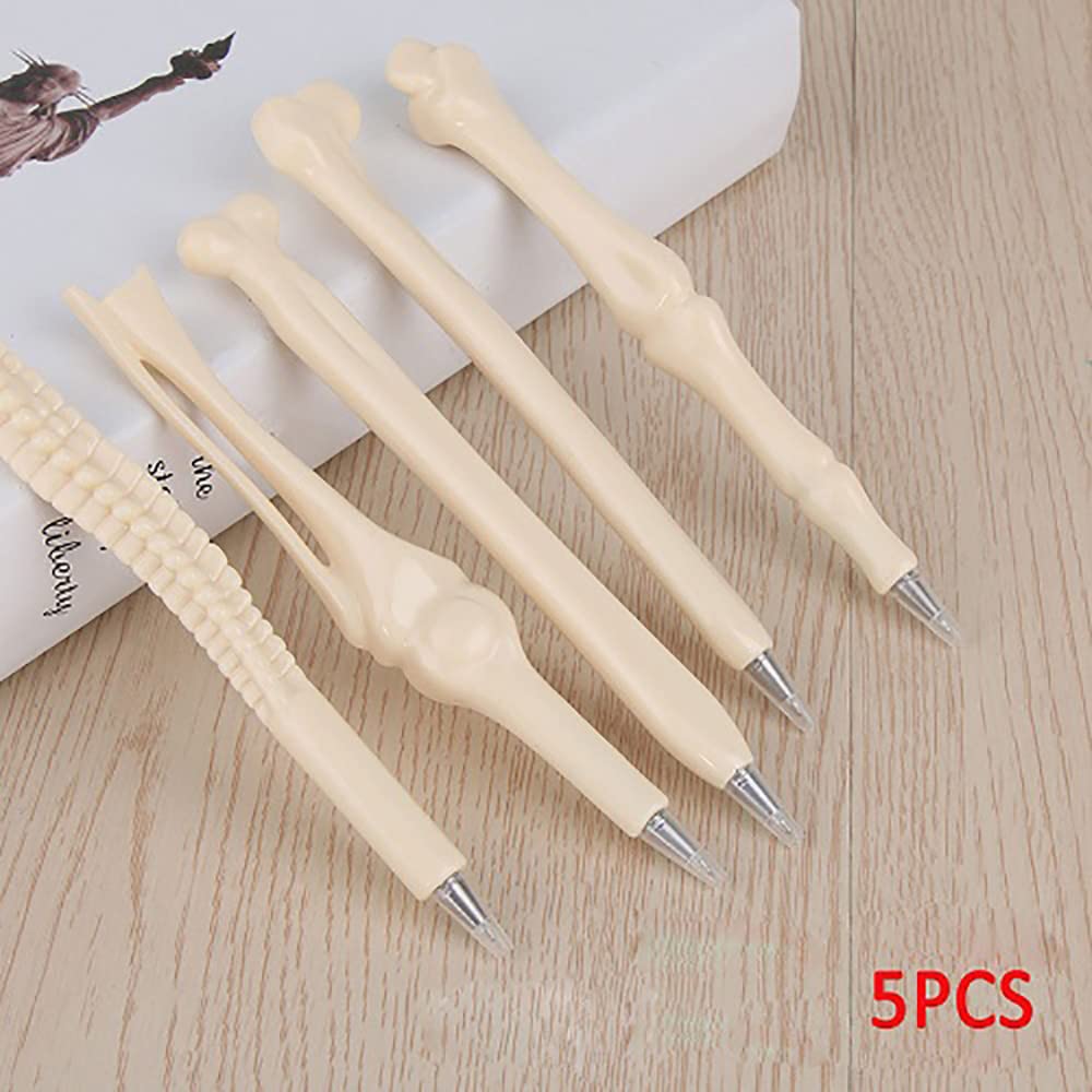MXXGMYJ MagicW Penna A Sfera Creativa A Forma Di Osso, Penna Per Dita Penna Per Infermiere E Dottore Regalo Di Cancelleria Confezione Da 5~p113937465