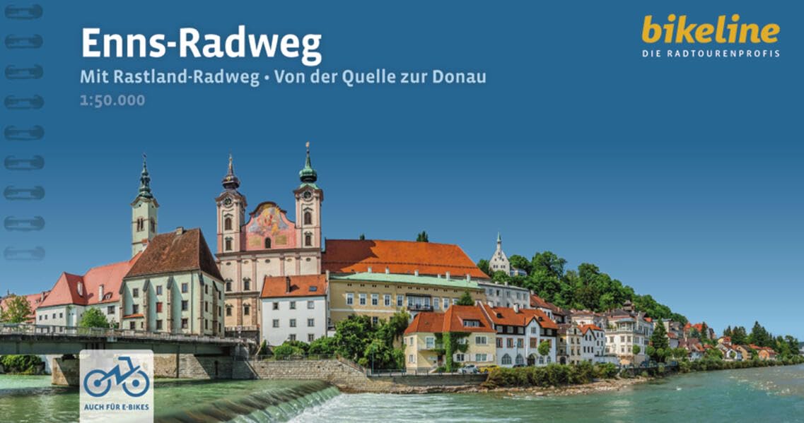 Enns-Radweg Mit Rastland-Radweg Von der Quelle zur Donau: Mit Rastland-Radweg, Von der Quelle bis zur Donau, 264 km, 1:50.000, GPS-Tracks Download, ... Übernachtungsverzeichnis (Radtourenbücher)