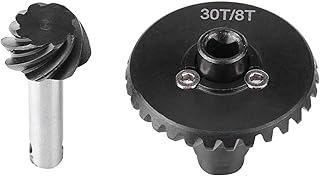 Rc Bevel Gear, Bevel Gear 8T 30T Stainless Steel Bevel Gear Set, for Rc Car Toy Car