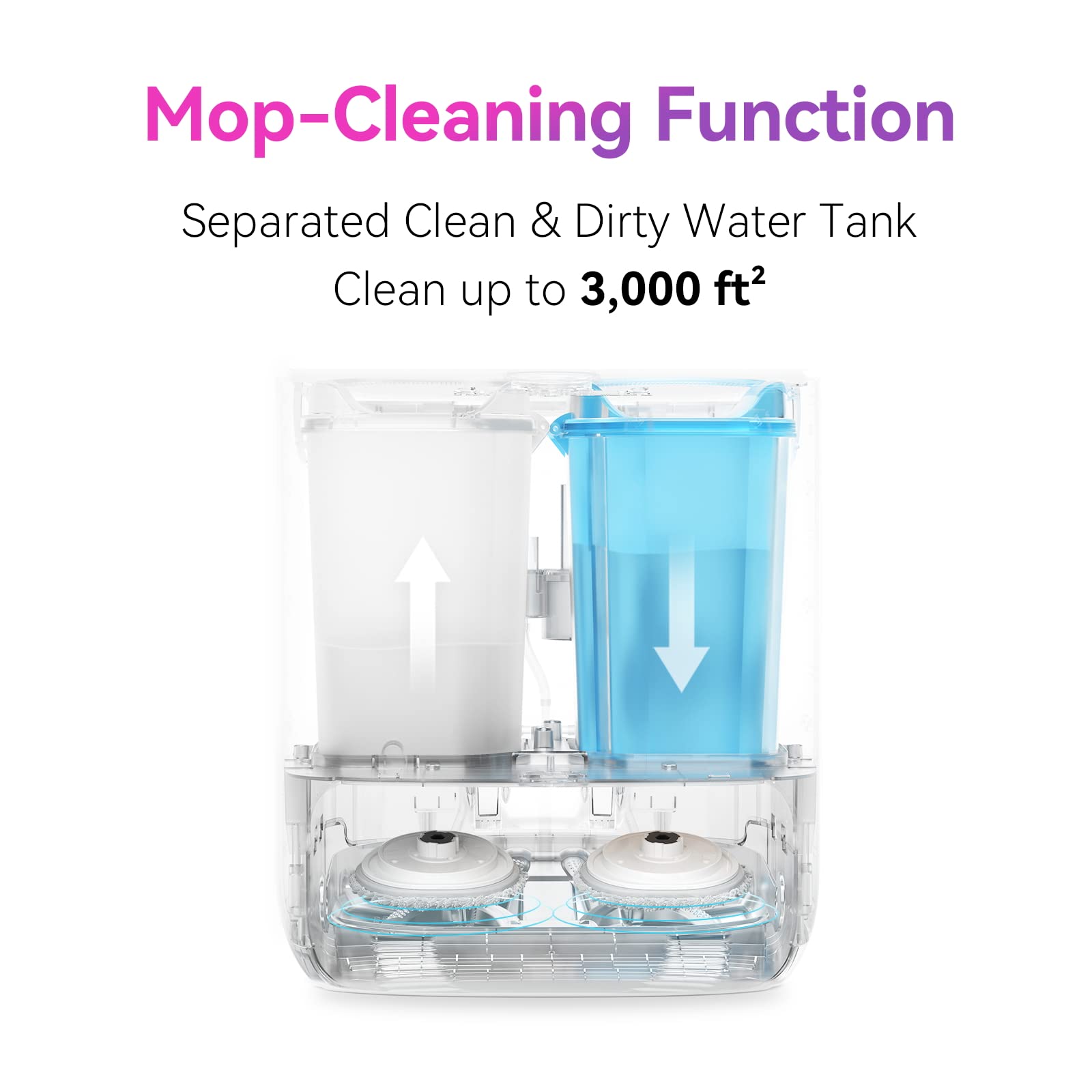 Narwal T10 Robot Vacuum and Mop Combo Hard Floor Cleaner Machine with