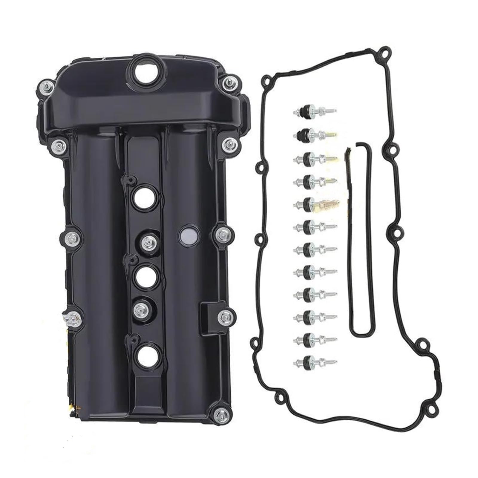 Guarnizione Coperchio Punterie Coperchio Valvola Motore In Alluminio Con Guarnizione Per Jaguar XE XF XJ X-Type 2.5L S-Type 3.0L 2002-2008 C2C38781 C2S48786 C2C34692(Right Cover)