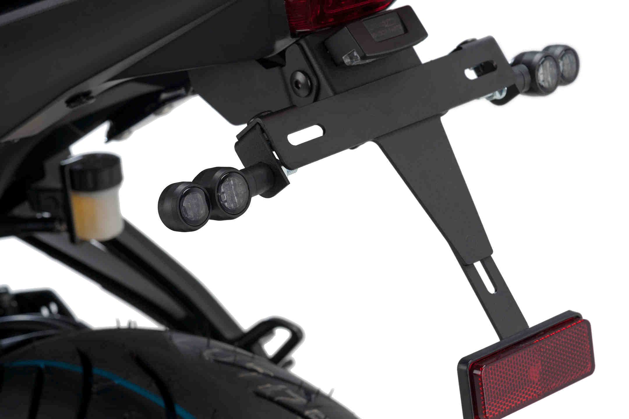 Puig 9557N Intermitentes LED homologados, Negro