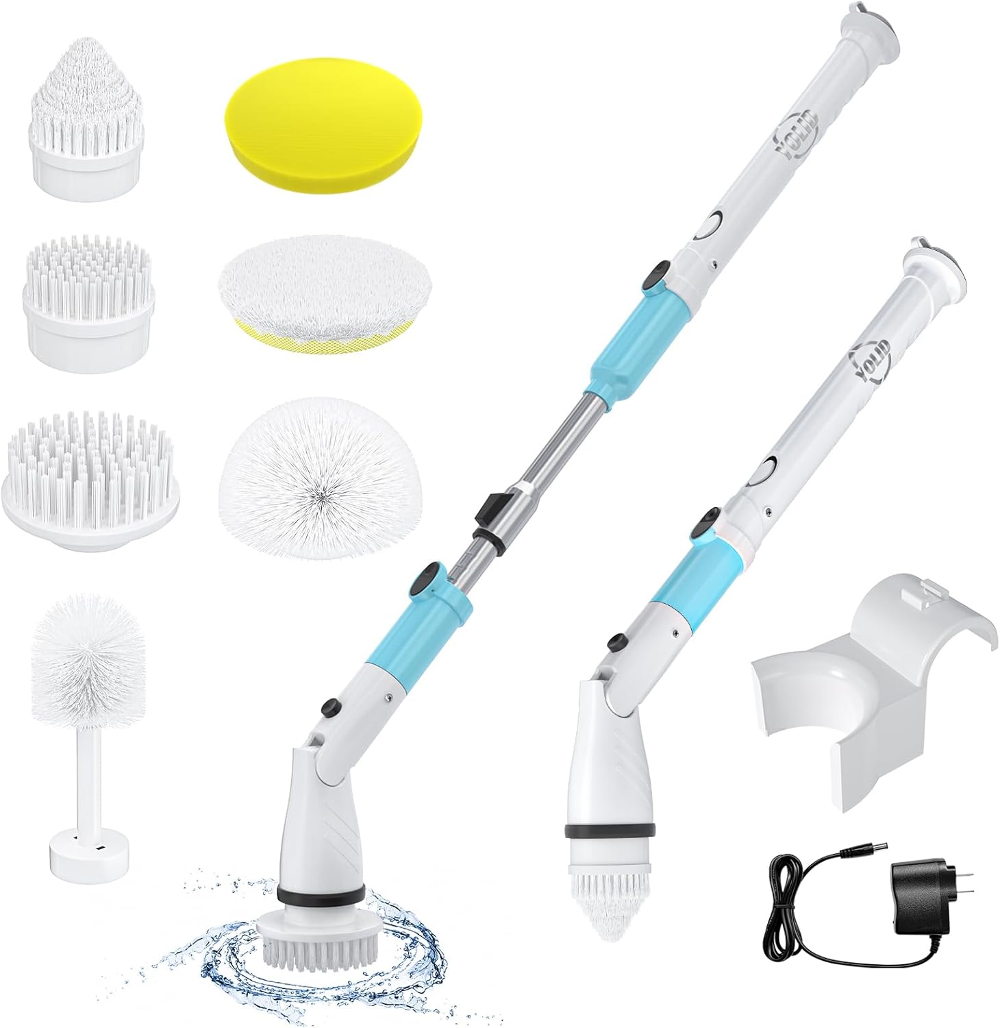 Electric Spin Scrubber Cordless Shower Scrubber Power