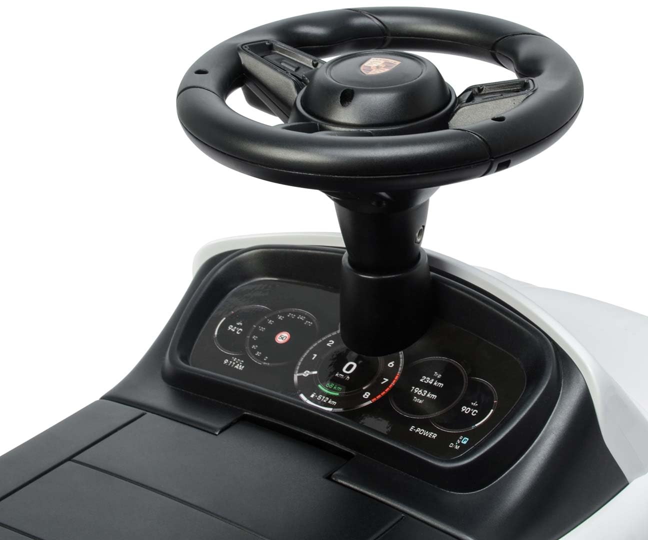 Porsche Cayenne Rutschauto mit Gehstock, Weiß