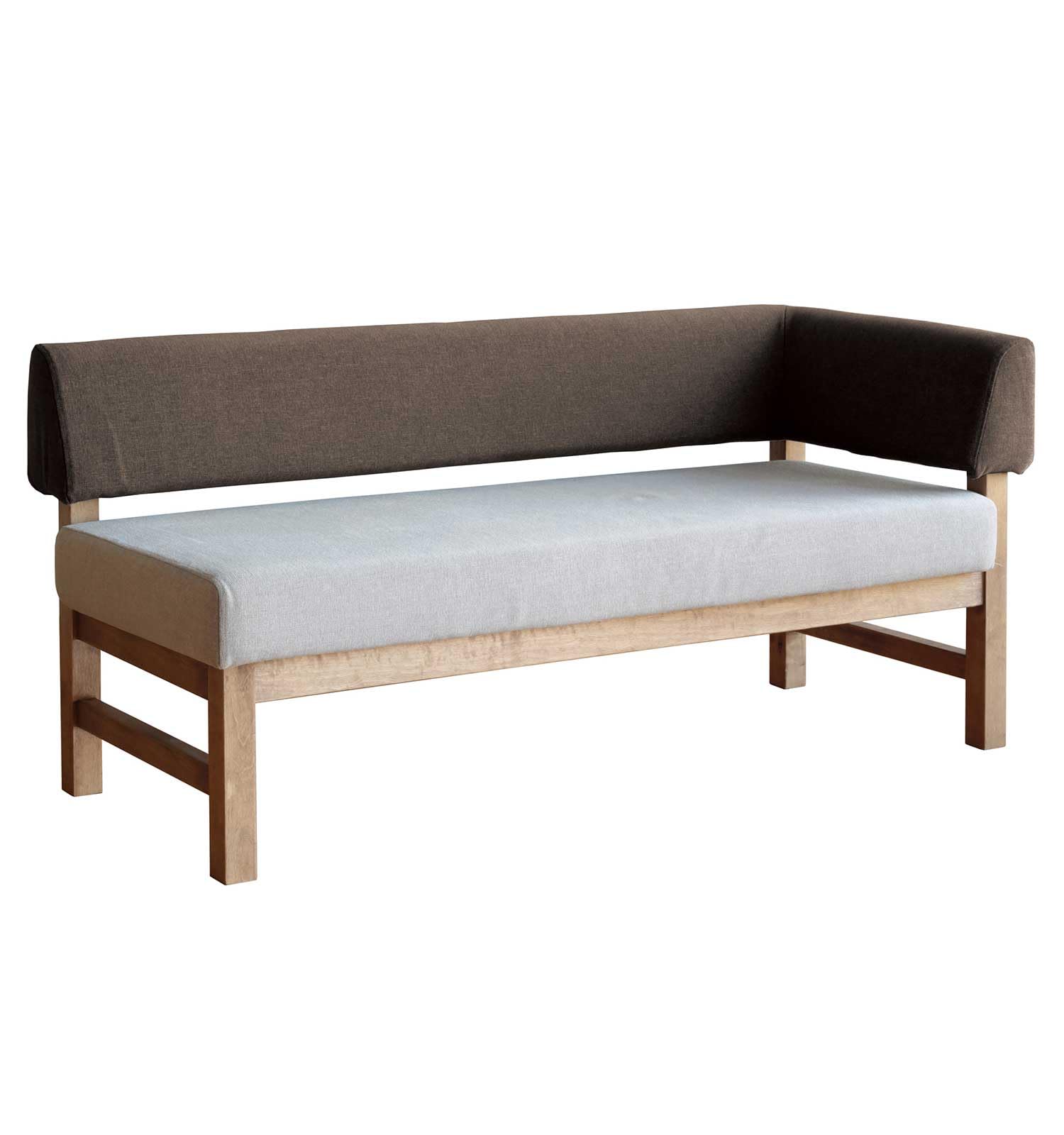 Amazon｜ノラ nora. andg アンジー ダイニングソファ ベンチ 2人掛け  