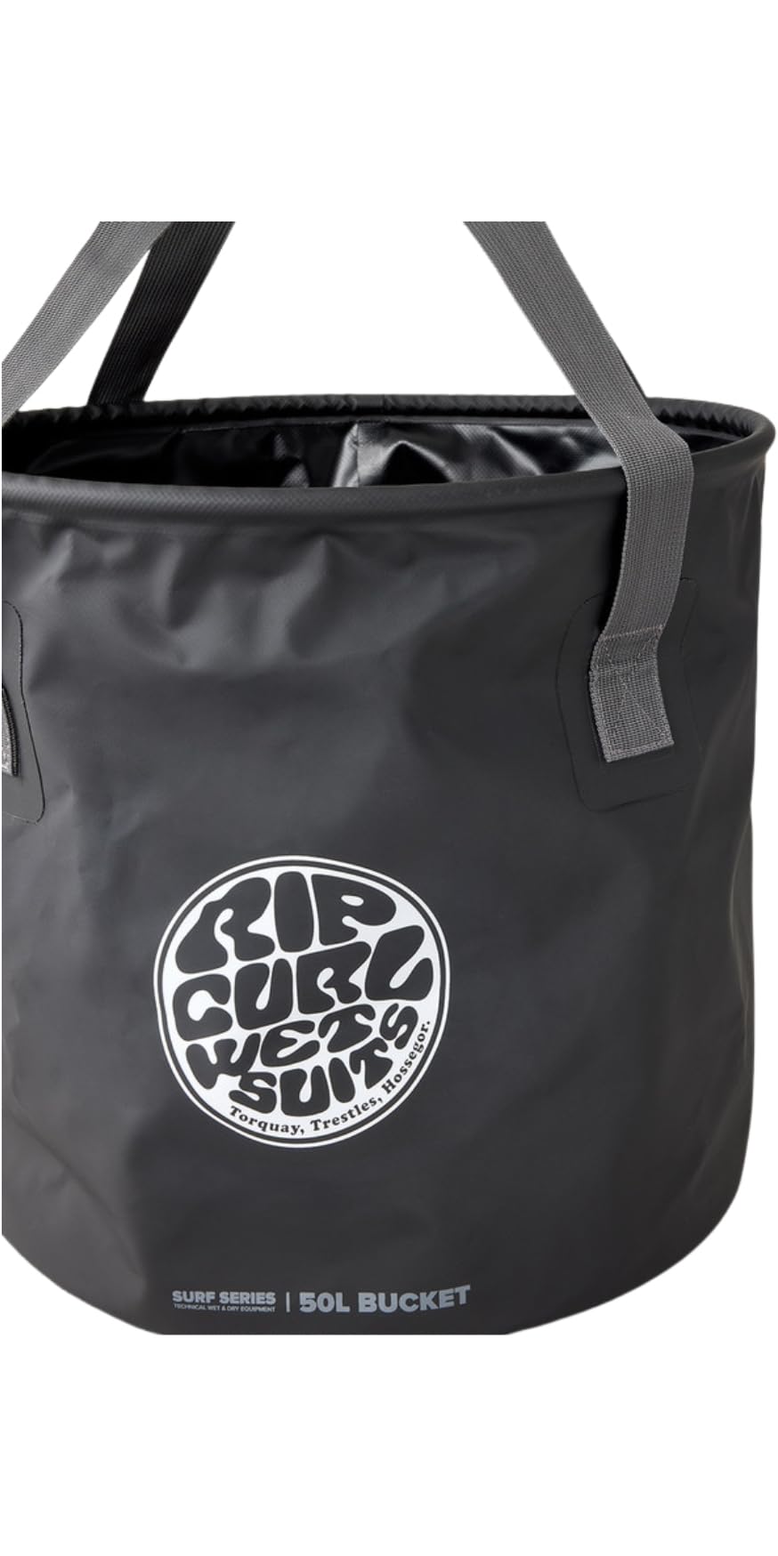 Rip Curl Surf Series 50L Changing Bucket 14RMUT - Black/Grey