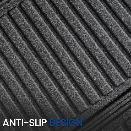 Image of Cargo Mat Backrest Mats for 2021-2025 2026 Chevrolet Chevy Tahoe /GMC Yukon Accessories(Not for Yukon XL), All Weather TPE Trunk Liner 3rd Row Seat Back Covers(Cargo Mat+3rd Row Backrest Mat)