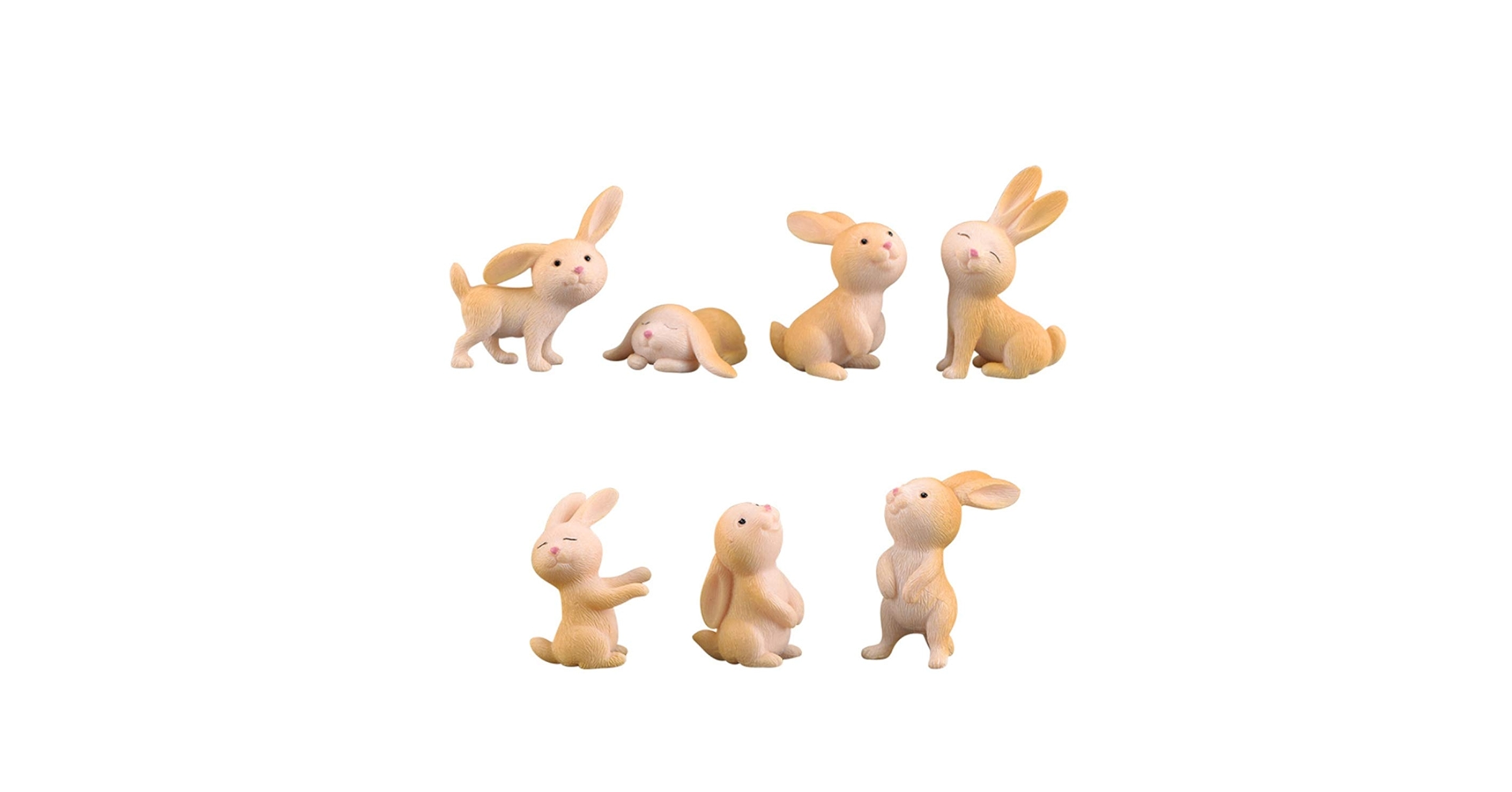 Small World 置時計 ウサギのフィギュア付き 動作品 61n2az33ywL.jpg_BO30,255,255,