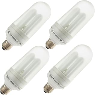Industrial Performance FLE15TBX/S/T19, 15 Watt, T19, Medium Screw (E26) Base Light Bulb (4 Bulbs)