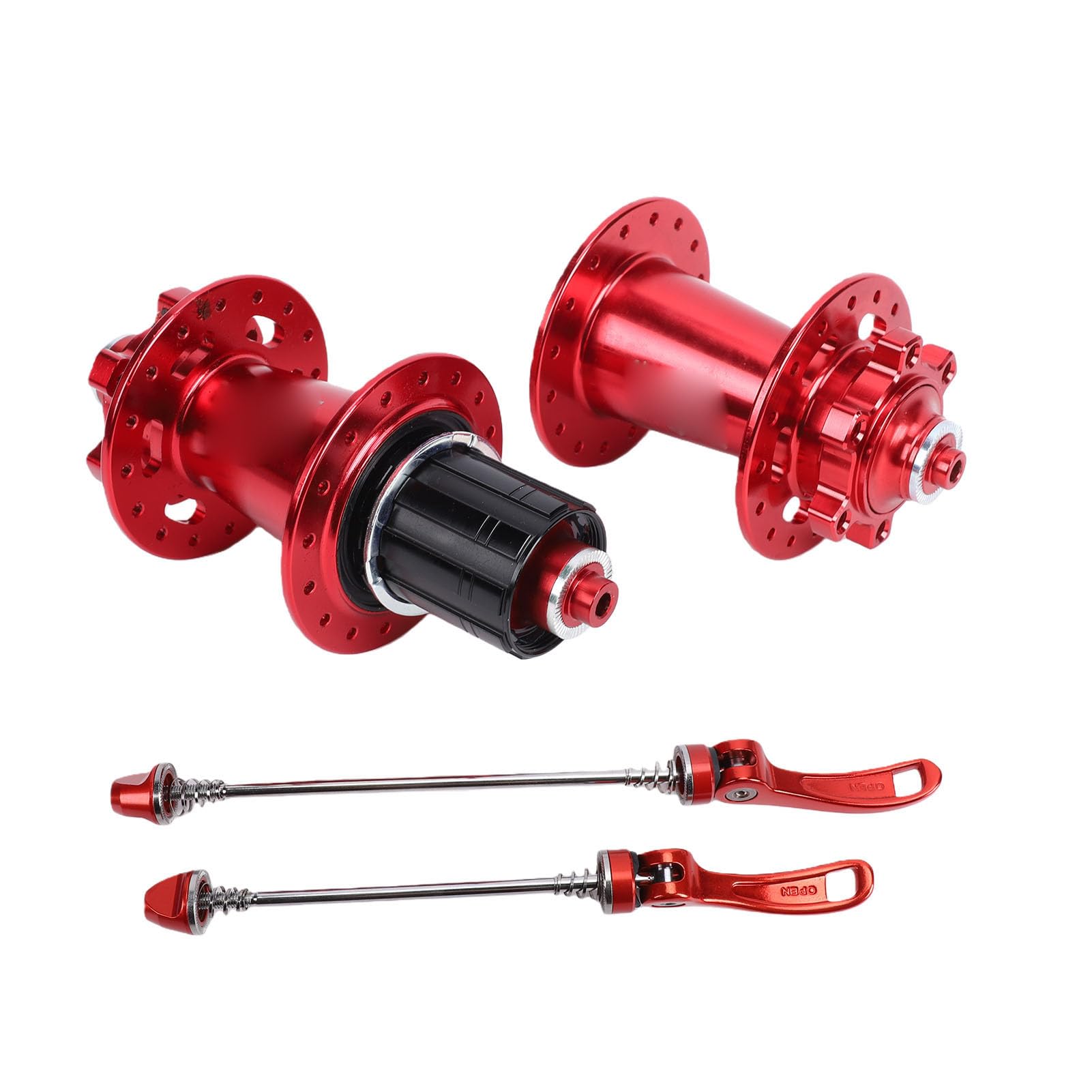 Generic Piasta do Roweru Górskiego 32 Otwory Szybkozamykacz ze Stopu Aluminium do Różnych Stylów Jazdy na Rowerze, Konstrukcja 120 kliknięć Zapewniająca lepszą wydajność