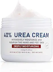 Creme de ureia, 40% loção para cuidados com os pés para calcanhares rachados, calcanhares rachados, super, ásperos, secos e calosos, suaviza a pele áspera dos pés 14 ml para toda a pele