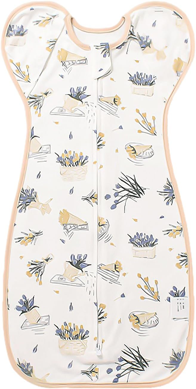 KVBUCC 1 piece extendable sleeve towel, cotton swaddle sleeping bag