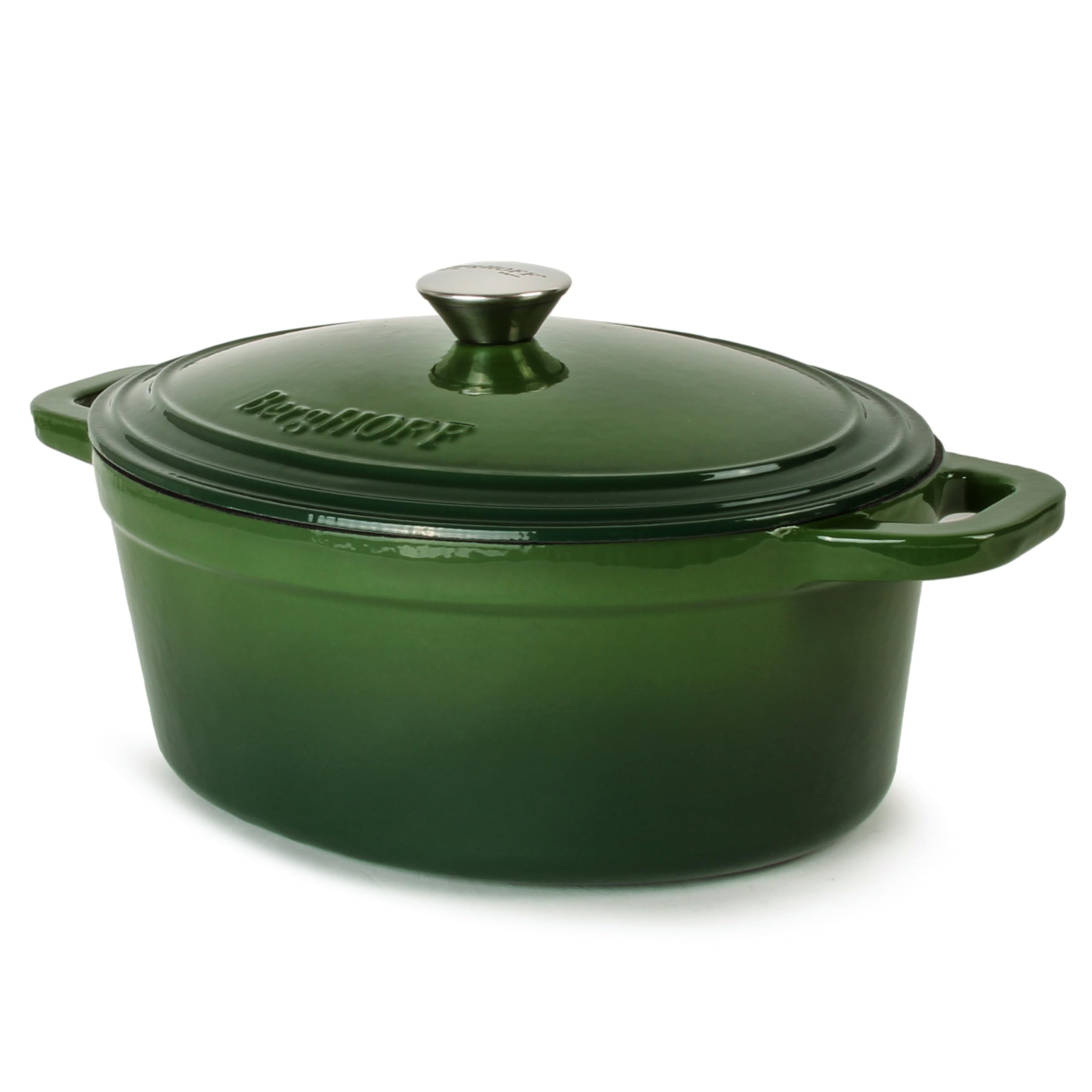Amazon.com: Berghoff Neo 8Qt Cast Iron Oval Covered Casserole