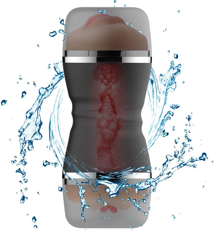 Lifelike Pocket Pussycats-for Men Realistic Sex Doll Male Masturbators, Realistic Vagina and Mouth Sex Stroker for Men Masturbation Sex Toys for Men Pleasure S003