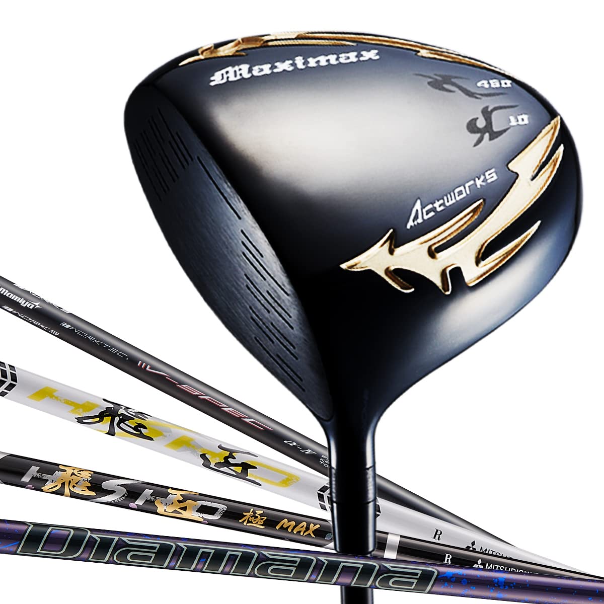 Amazon.co.jp: WORKS GOLF(ワークスゴルフ) 左用 ドライバー レフティ 