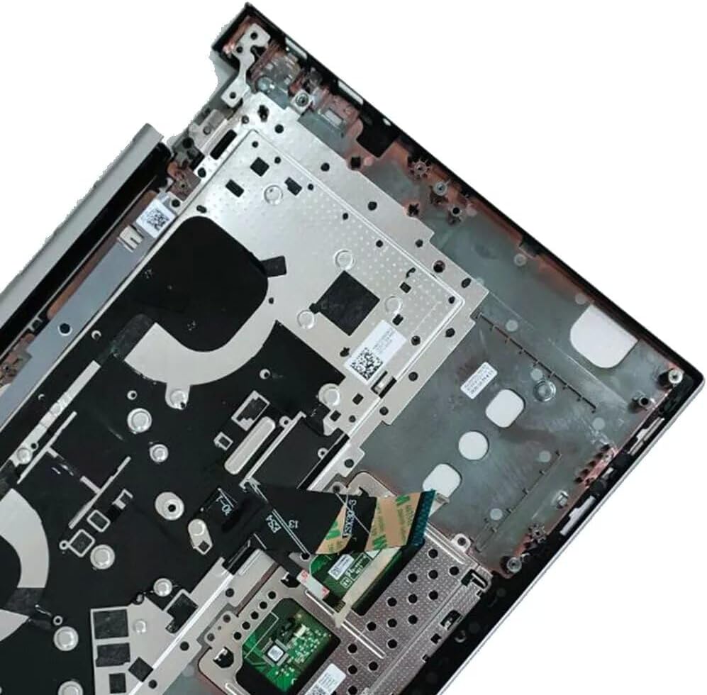 New Replacement for Lenovo Yoga 730-15IKB 730-15IWL 730-15 Laptop Upper Case Palmrest Backlit Keyboard Assembly Part 5CB0Q96465 AM27G000A10 5CB0Q96436 Silver