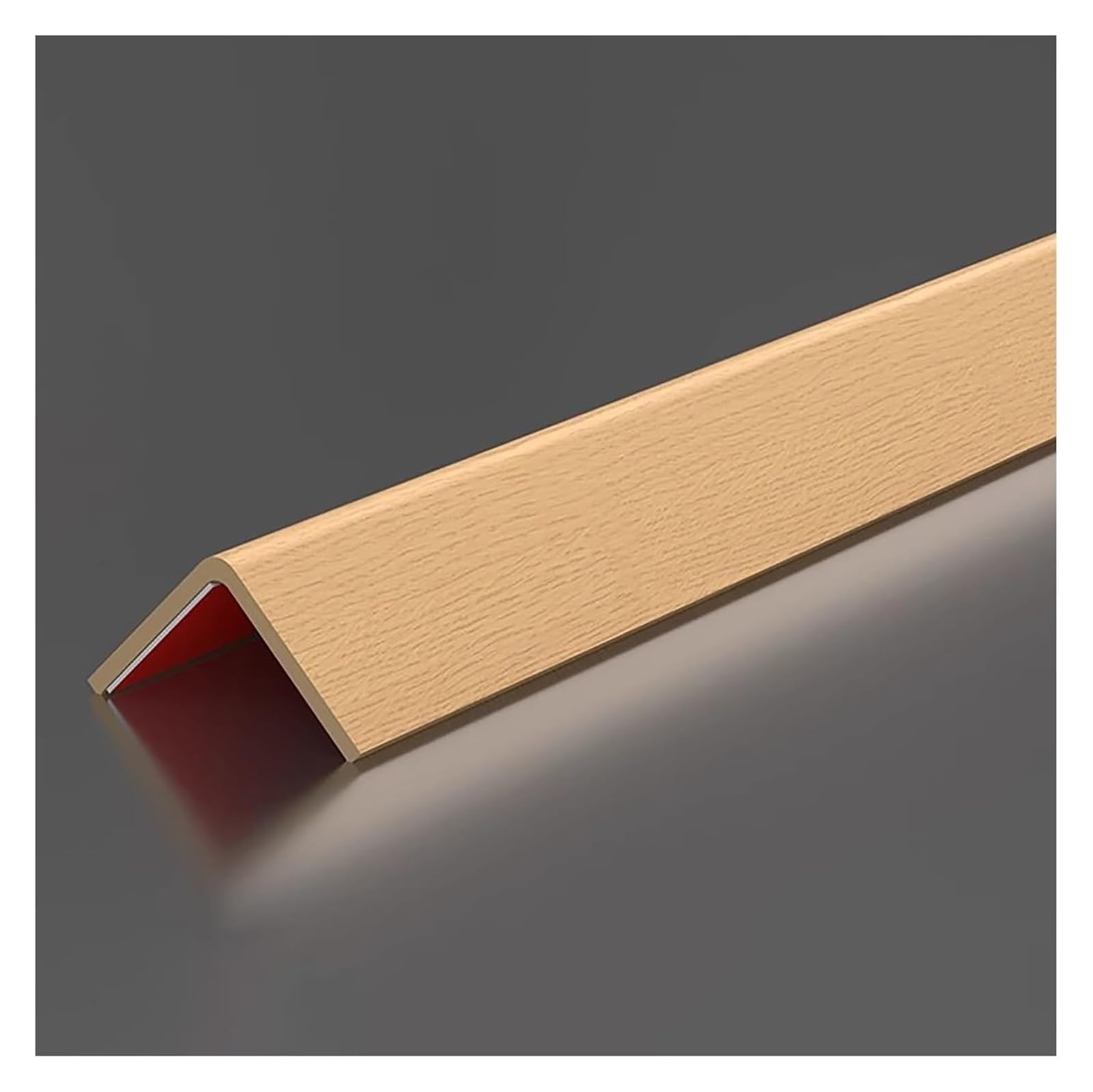 Zabezpieczenia narożników przed dziećmi, Narożnik PCV samoprzylepny do ścian, listwa wykończeniowa szafek i(Original Wood,3m(9.8ft))