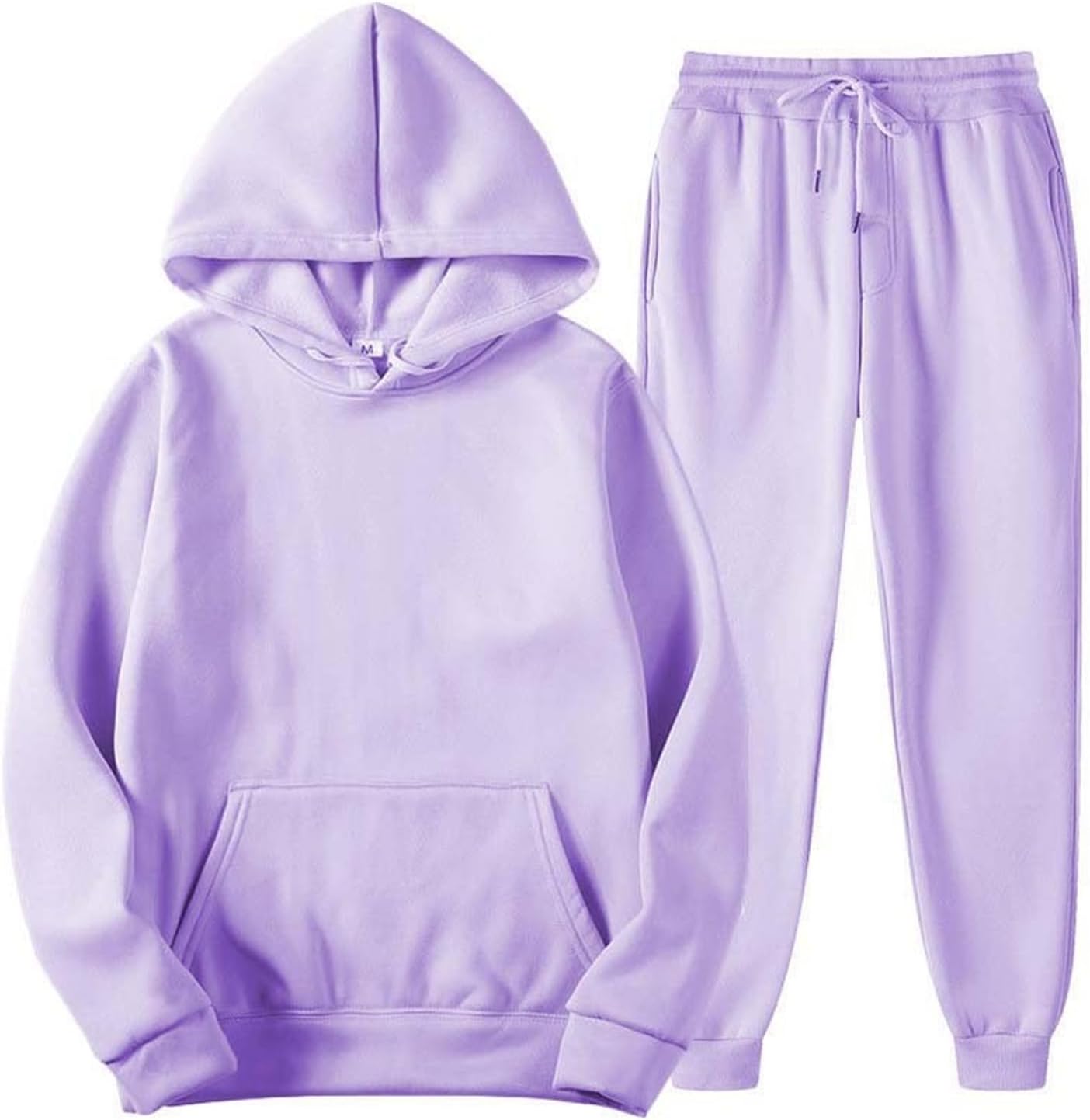 Women's Hoodie Tracksuit Sweatsuits for Mens Set 2 Piece Hooded Sweatshirts and Sweatpant Sets Jogger Sweatsuit Spring Baggy