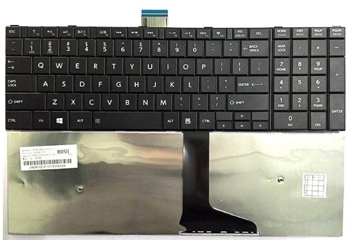 TravisLappy Laptop Keyboard for Satellite C50 C55 C55D C50D C50DT