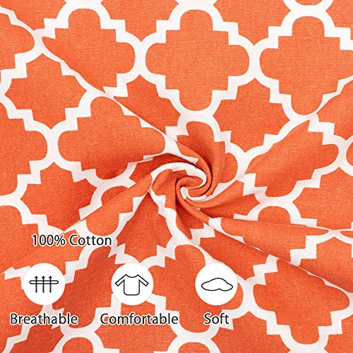 Lessmo Kitchen Cooking Aprons With 3 Pockets For Men Women - Cotton Adjustable Professional Grade Chef Apron For Kitchen, Bbq & Grill (Orange) #TOP1