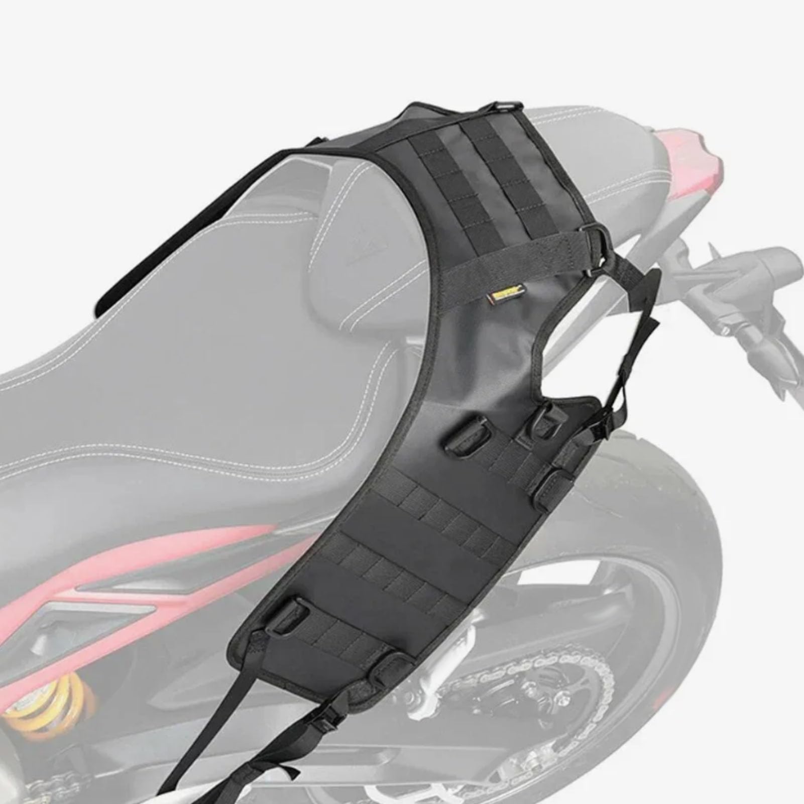 Base Supporto Borsa Moto, Piastra Universale in Poliestere per Sella