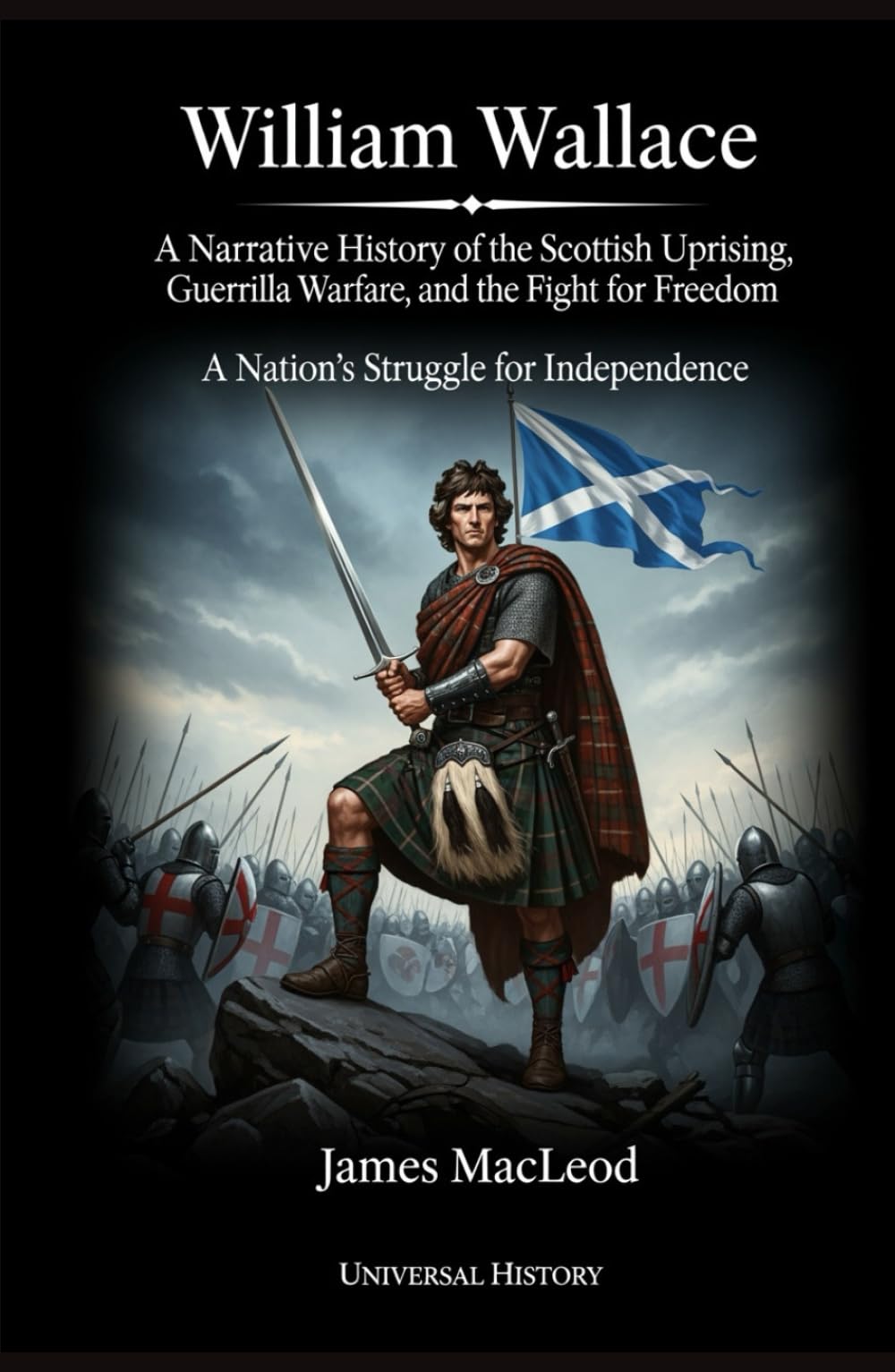 William Wallace: A Narrative History of the Scottish Uprising, Guerrilla Warfare, and the Fight for Freedom: A Nation's Struggle for Independence