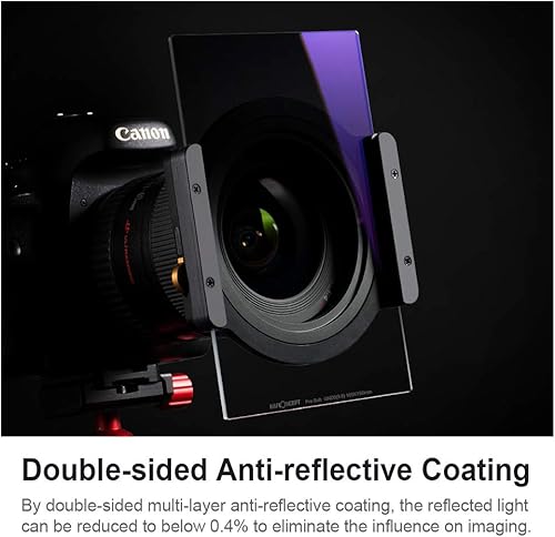 Miniatura 2 de Kit de soporte de filtro cuadrado suave GND8 (3 topes) de 3.937 x 5.906 in + 8 anillos adaptadores