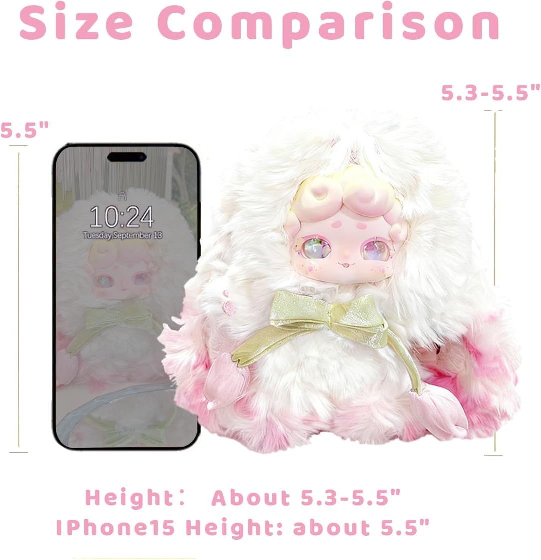 Goodnight Bunny Secret Garden Series Plush Blind Box 1PC (1 of 8 Possible Styles) Cute Figures Collectible Toys Birthday Gifts (1PC BlindBox)