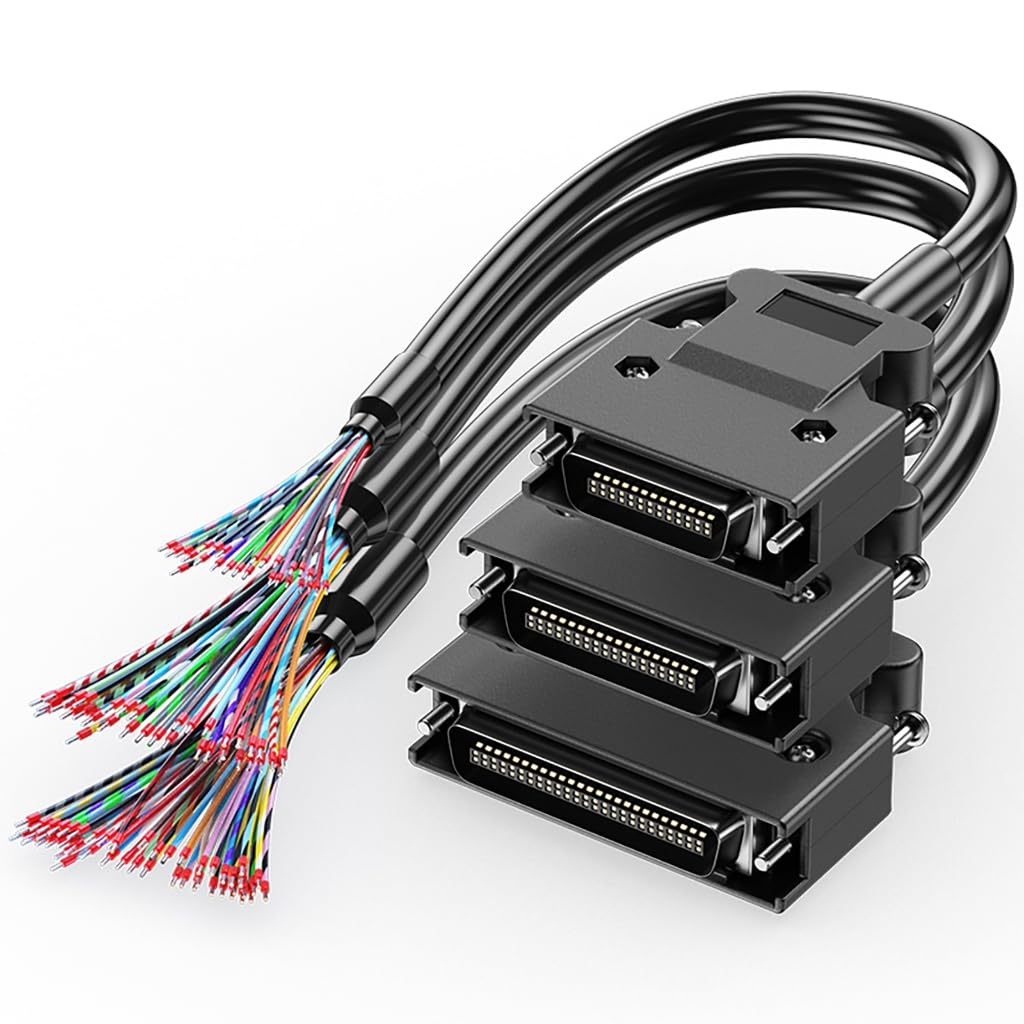 Professional SCSI Cable With Terminal Double Shielding CN14P CN20P Cn26p Cn36p Cn50p Past Op Scannersbranders