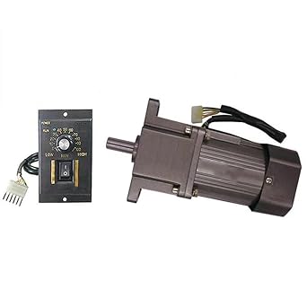 1pcs 90W 90x90mm Frame Speed Control Gear Motor 220V AC Single Phase 5IK90RGU-CF Speed Adjustable Speed Regulator Motor torque reduction36K 39rpm