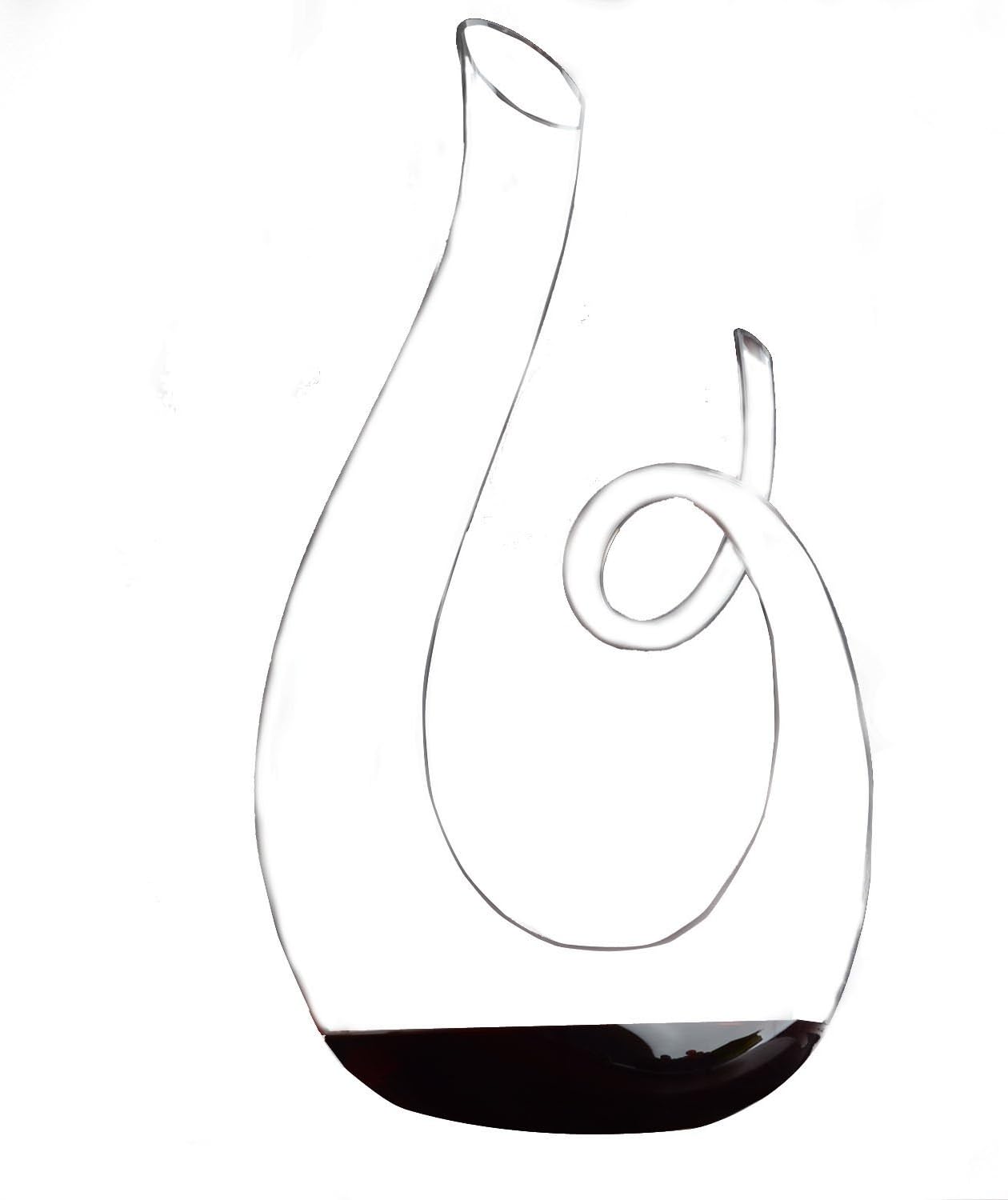 HanzeekTM Music notation shape Wine Decanter -53 oz(1580ML)-Perfect Birthday Gift for Men or Women - Unique Gifts for Him or Her ๏ผCoworkers, Mom, Dad, Son, Daughter, Husband or Wife