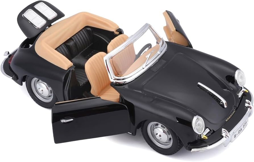 Amazon | Bburago（ブラーゴ） 1/24 ポルシェ 356B カブリオレ 1961