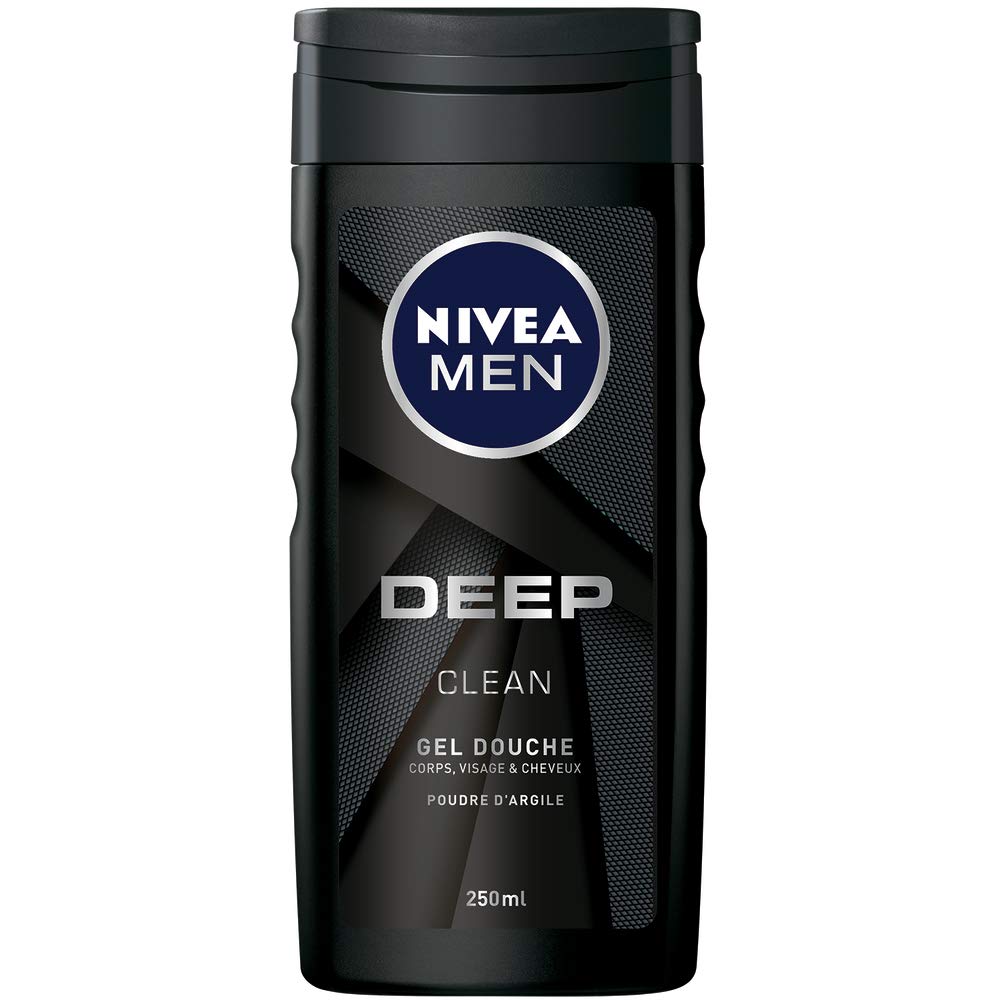 NIVEA MEN Deep żel pod prysznic, 250 ml, 4 sztuki