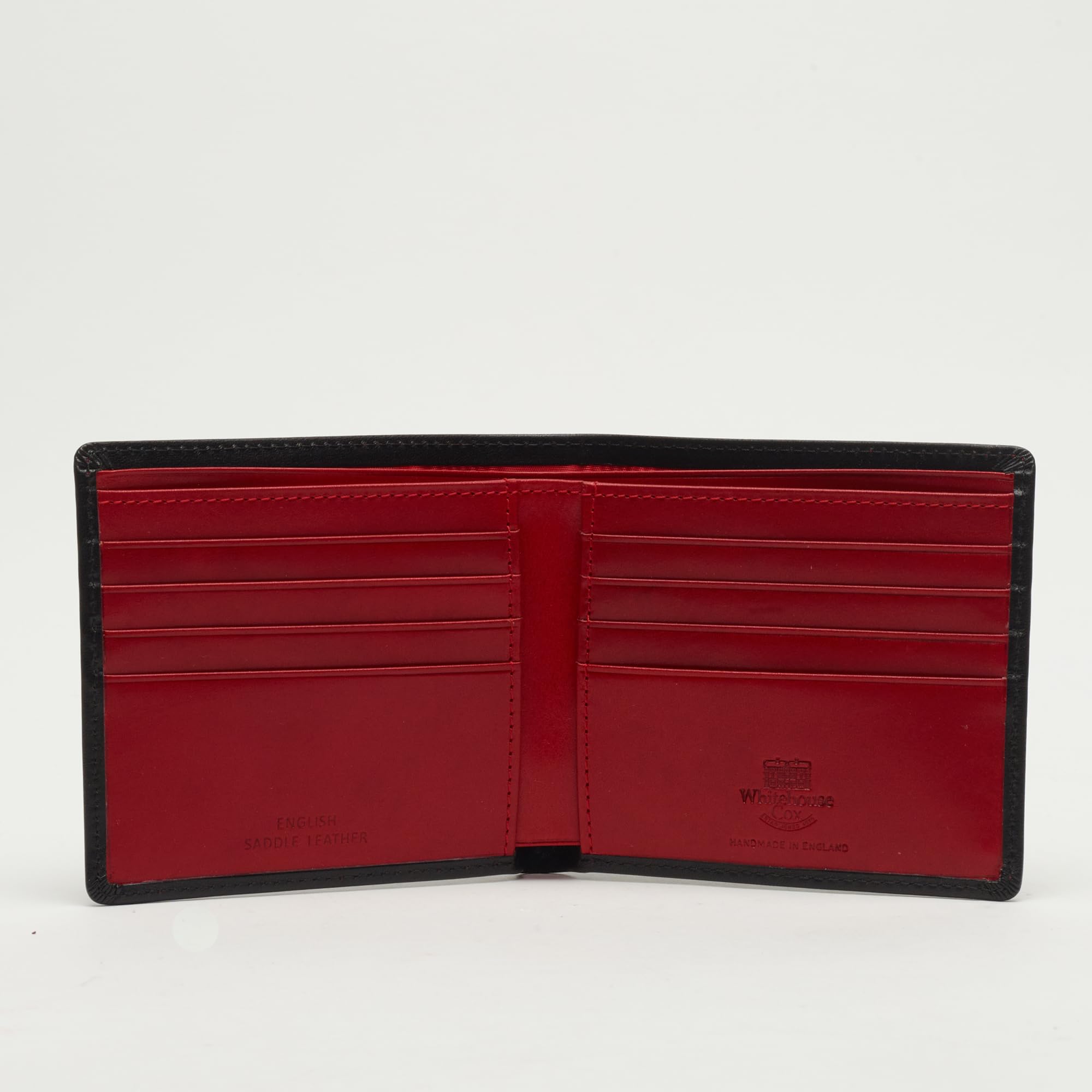 White House Cox] Bifold Wallet Es2377 Men'S Black/Red_ | eBay