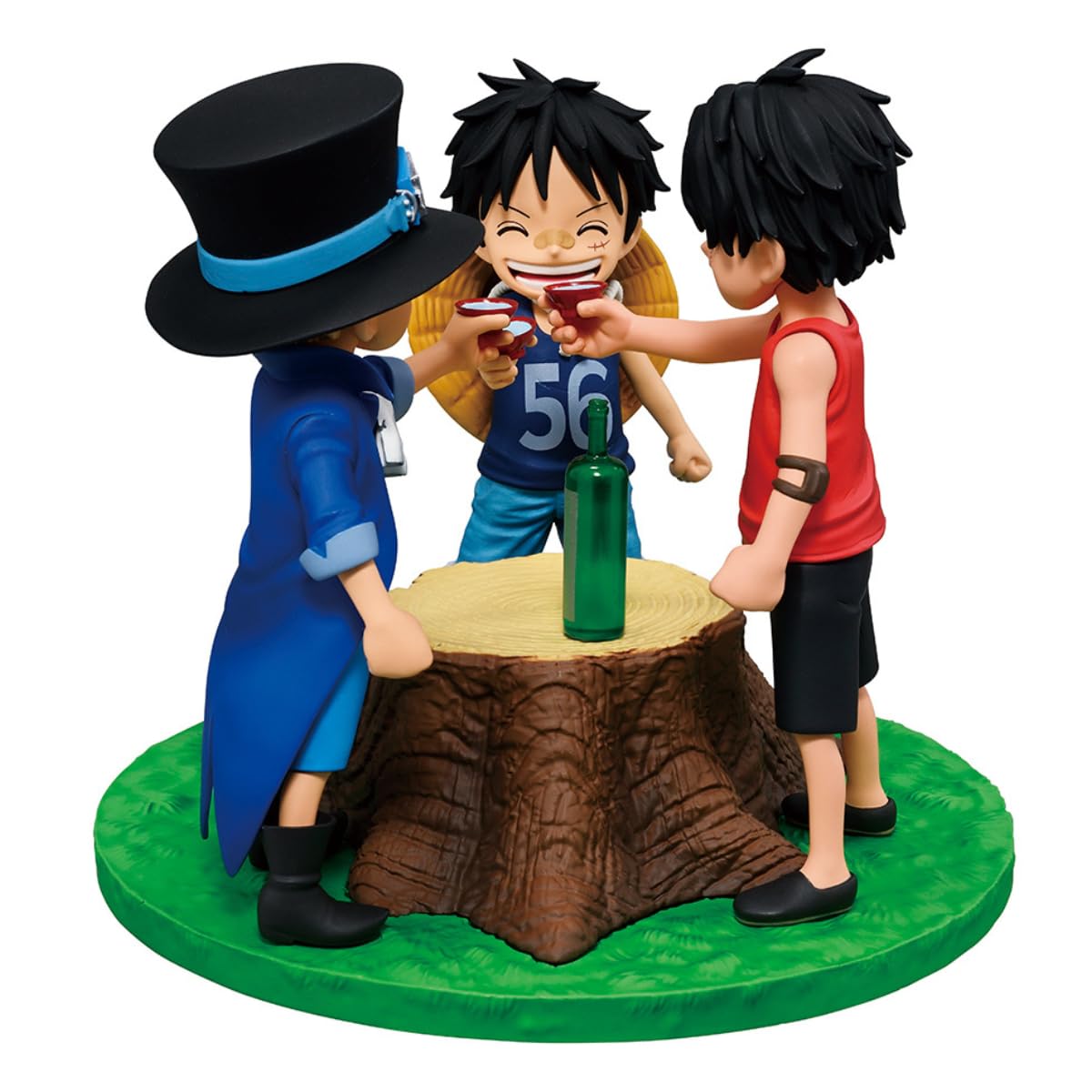Amazon.co.jp: 一番将 フィギュア ワンピース エース&サボ&ルフィ