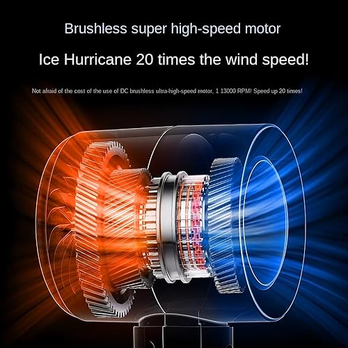 Miniatura 3 de Mini ventilador portátil de mano con espejo, USB recargable, ventilador de refrigeración personal silencioso de 3 velocidades, ligero y compacto